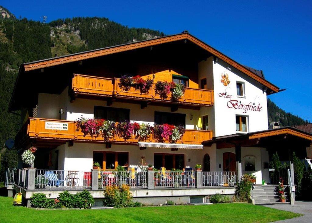 Hotel Haus Bergfriede Mayrhofen Exteriér fotografie