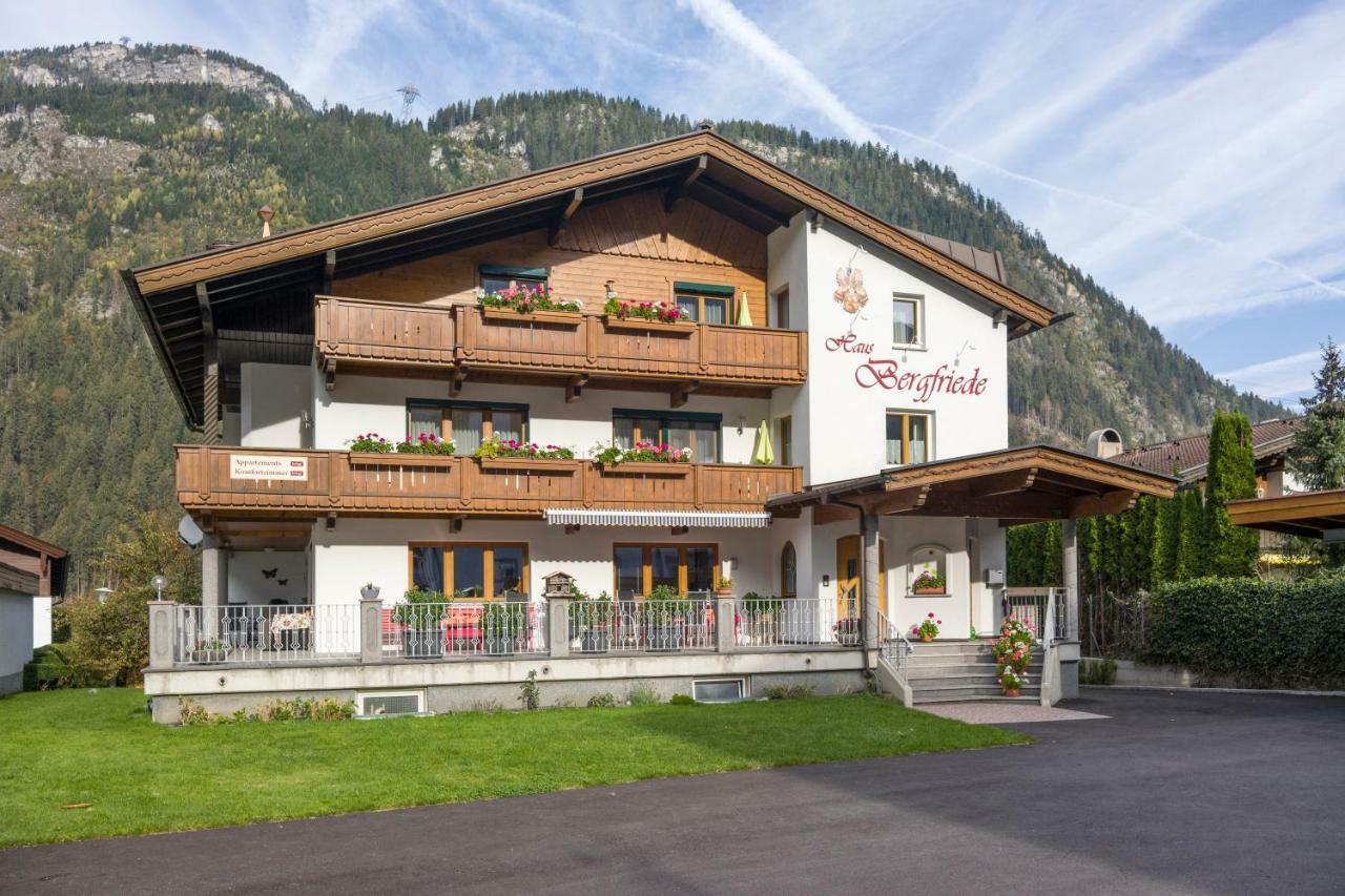 Hotel Haus Bergfriede Mayrhofen Exteriér fotografie